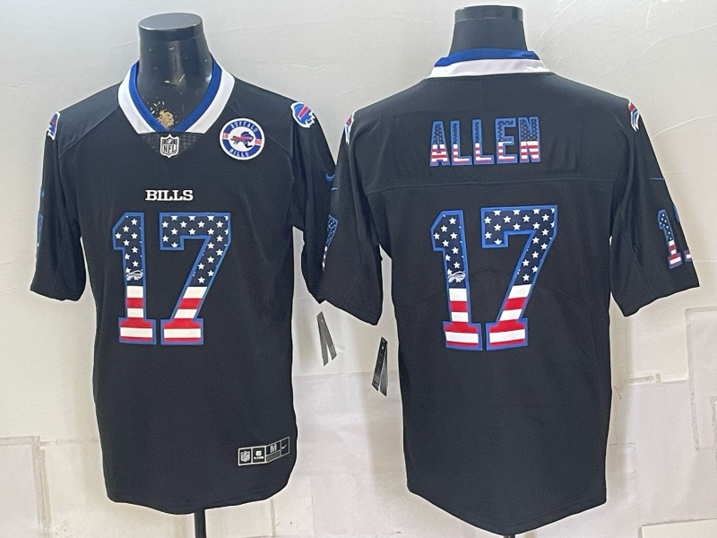 Men 2026 Buffalo Bills #17 Allen black Nike Limited NFL Jersey 0822002